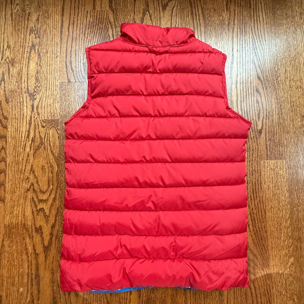 Joules Reversible Puffer Vest Sz 8 - Picture 5 of 8